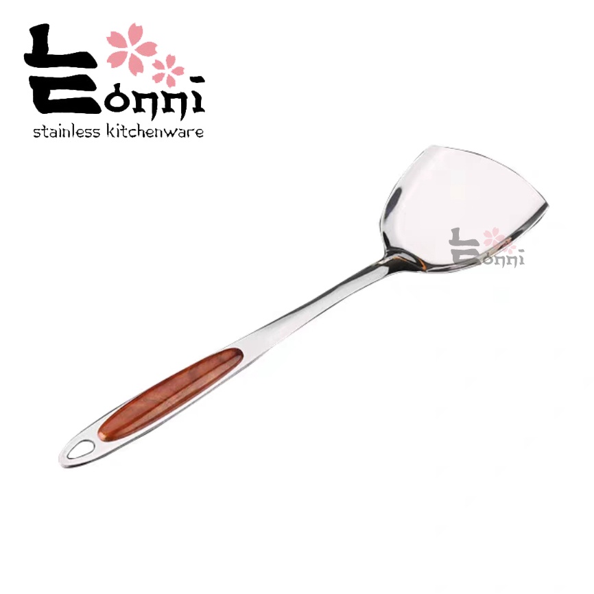 Spatula stainless 555 sutil cobek murah osengan masak impor tebal alat dapur kekinian unik