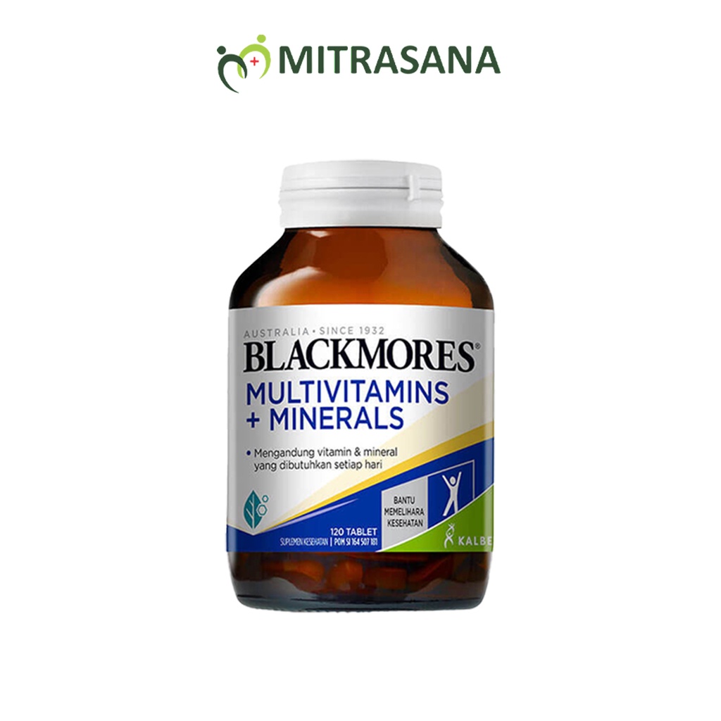 Paket Keluarga Blackmores Multivitamin 60 + Tablet Odourless Fish Oil 90 Kapsul + Kidsbodyshield 60 tablet