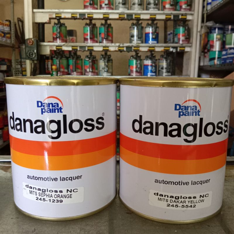 Danagloss White TT 0001 / Cat Putih Dana / Danaglos putih gloss/ Cat Motor / Cat Mobil / Cat Duco