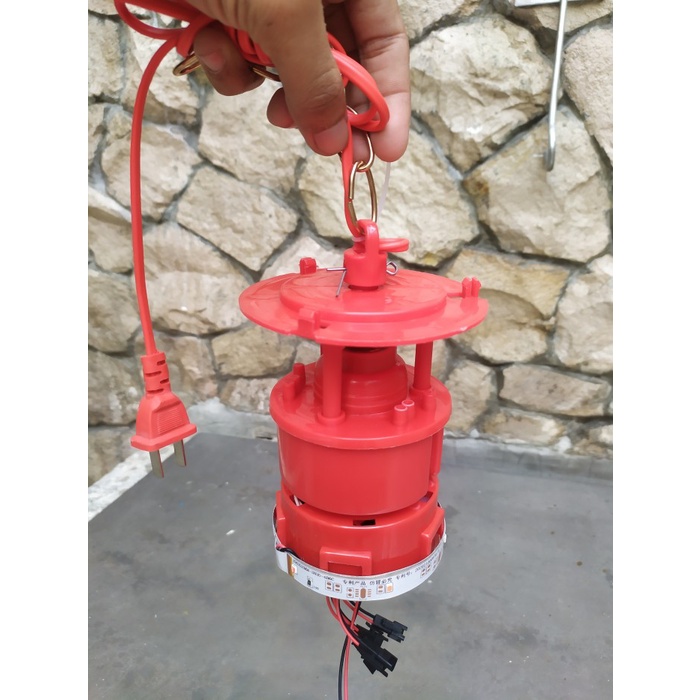 Lampion Motor Dinamo Lampion Lampu Imlek Putar 360 Listrik