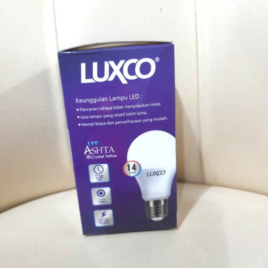 Lampu Led LUXCO ASTHA 14 W Garansi 1 tahun..Cahaya Putih