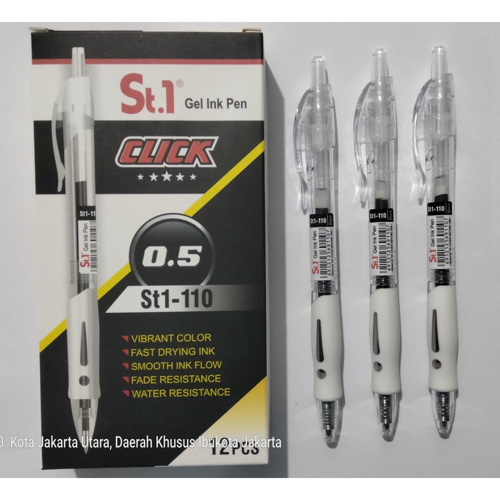 

Pulpen Gel Ink 0.5 / Pulpen murah
