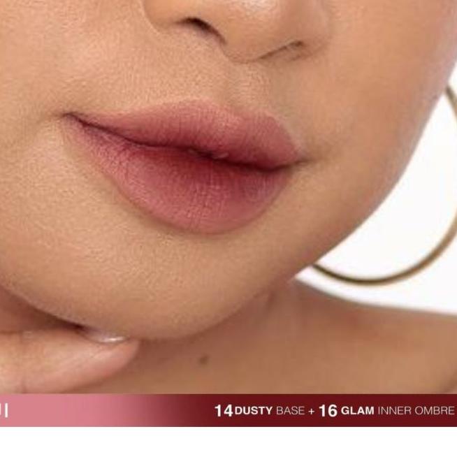 ❊ Ombre Hanasui Viral | Paket Ombre Lips Hanasui | Lipcream Boba & Mattedorable | Lipcream Ombre ✯