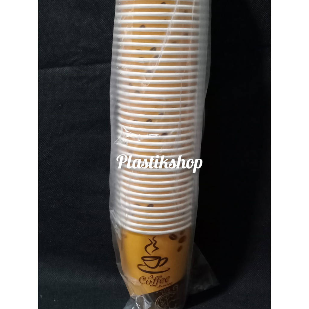 paper cup gelas kopi isi 50pcs