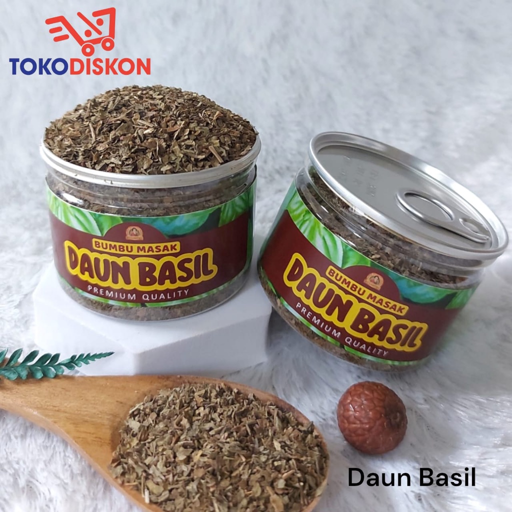 

Can Rempah Daun Basil Dried Basil Leaves Kualitas Premium