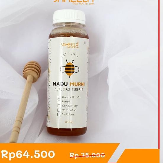 

◄ Murni Saheela 340gr 100 % ORIGINAL Asli Raw Natural Honey ♚