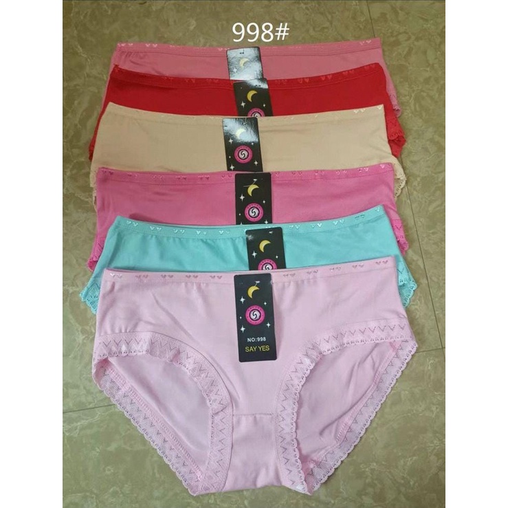 12 Pcs / CD LUSINAN BB /BEEE_91/Celana Dalam Wanita Free Size 998 3318 Y2898 131 LILISB 3188 1314