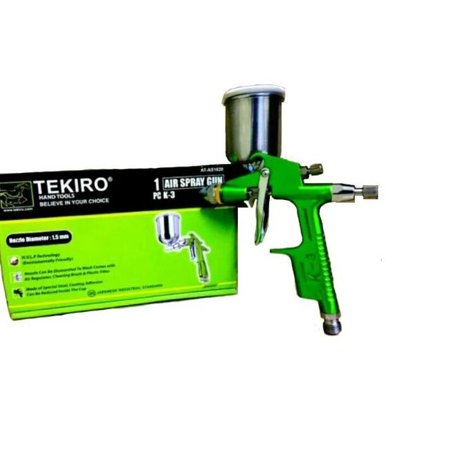 ♪ SPRAY GUN K3 0,5MM TEKIRO HVLP TECHNOLOGY SPRAY GUN / SEMPROTAN CAT K 3 TEKIRO ✿
