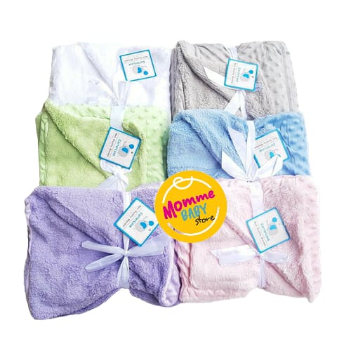 Best Seller! Selimut Bayi Double Fleece Tanpa Topi Premium