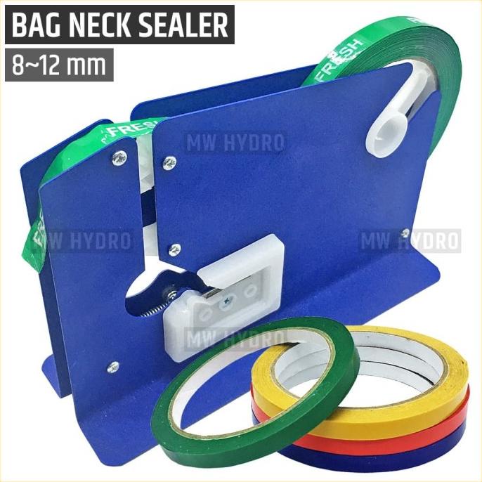 

Bag Neck Sealer - Alat Ikat Plastik Buah - Dispenser Selotip / Lakban