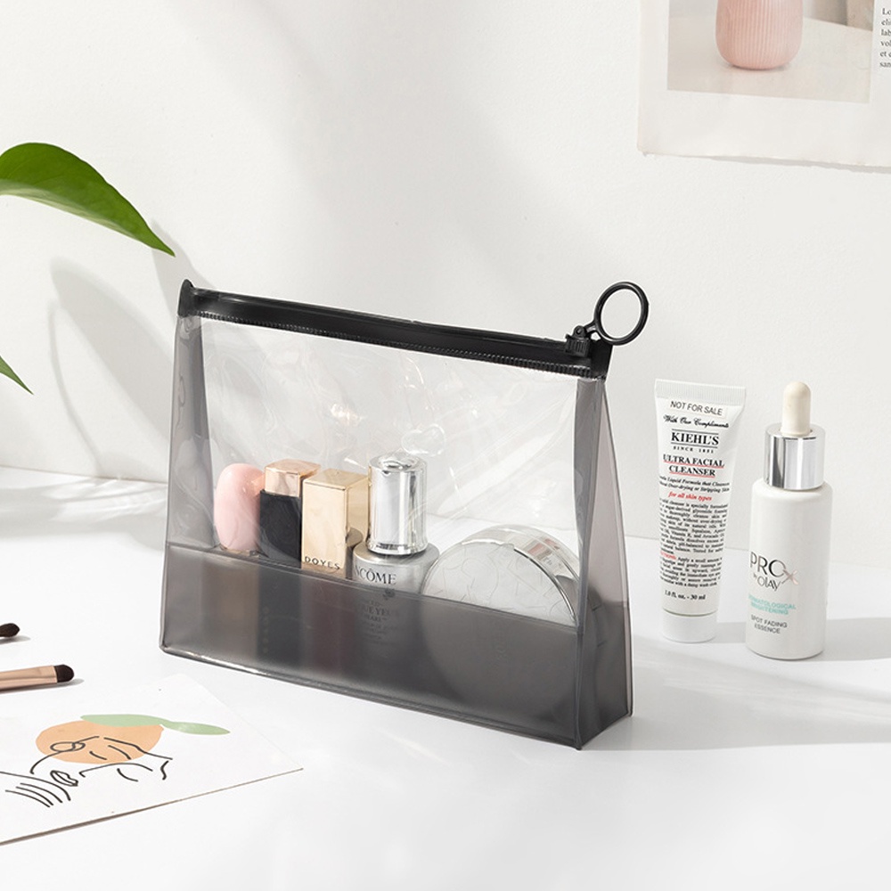 Pouch EVA Kosmetik / Washbag  Wash Bag Pouch Travel Tas Kecil Transparan Make up  / Cosmetic Case