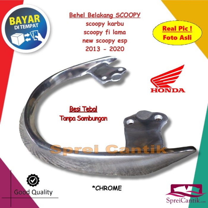 Best Seller Behel Belakang Honda Scoopy Karbu Fi Lama New Esp 2013 2014 2015 2016