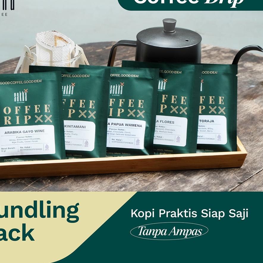 

➶ Drip Bag Arabica Kopi Instan Siap Seduh 5 Dan 10 Pcs ✾