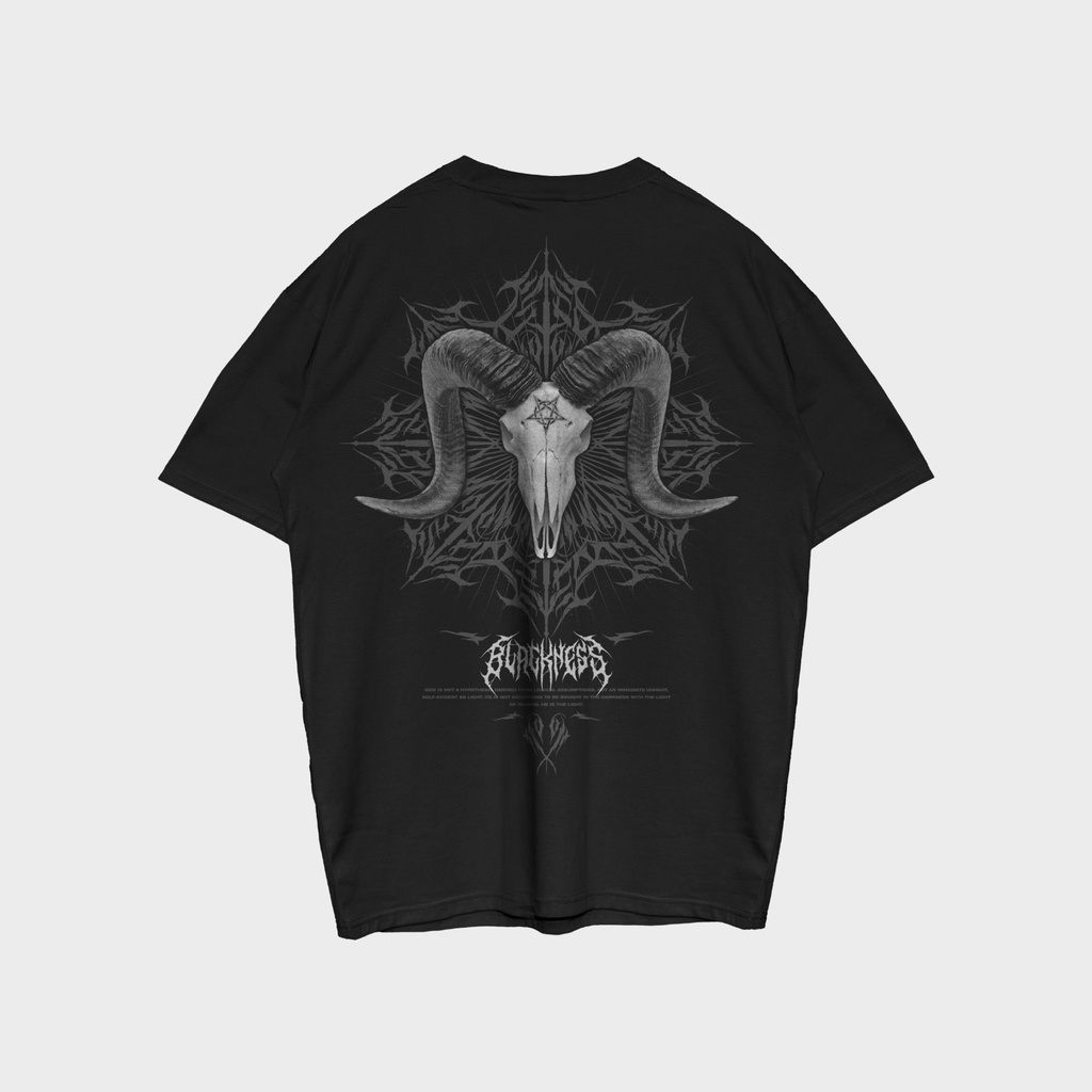 Kaos Oversize BLACKNESS//pria dan wanita