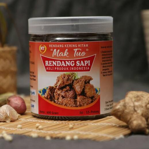 

♗ Rendang Maktuo Original 550 gram Rendang Daging ♜