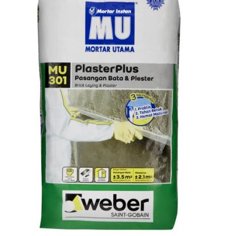 ❅ MU301 - Mortar Utama MU 301 Plester & Pasang Bata ✸
