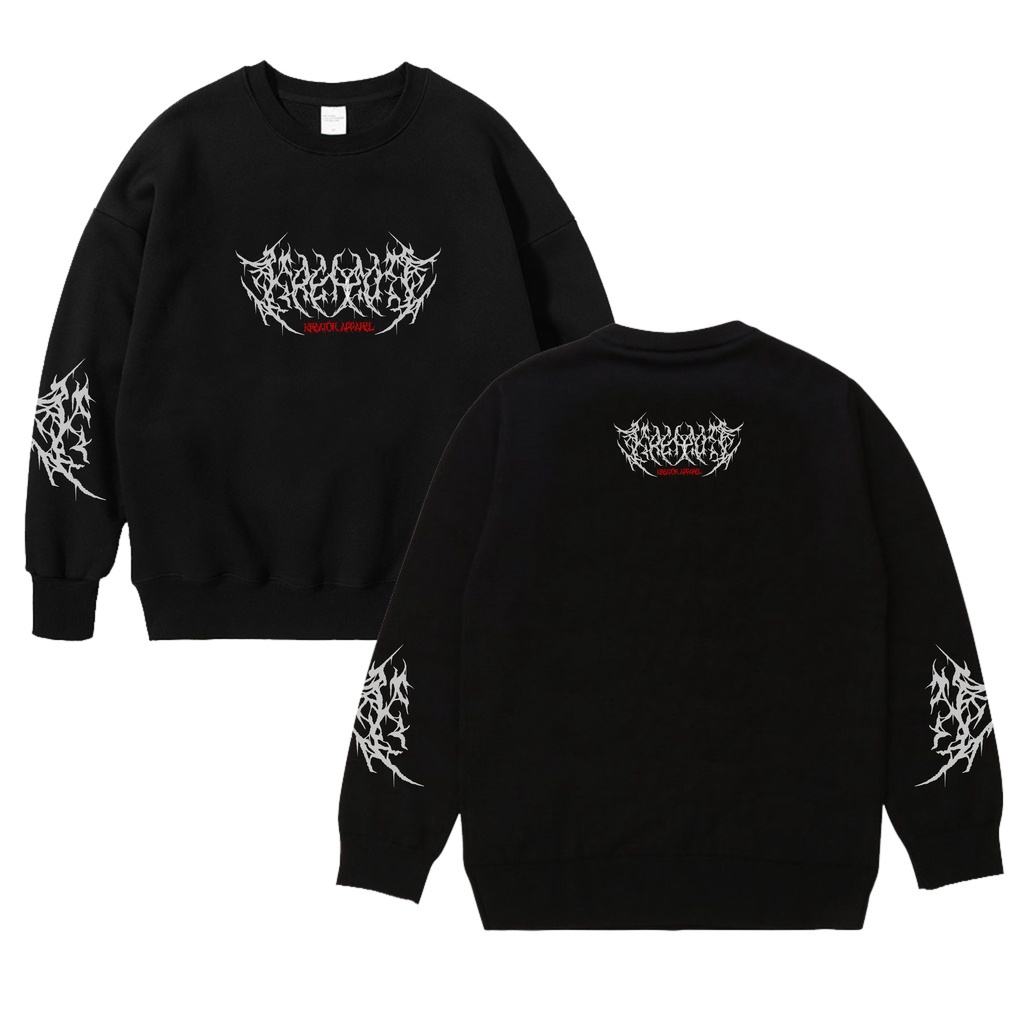 switer Hoodie Sweater Heavy Metal Kreator Apparel pria cowok dewasa