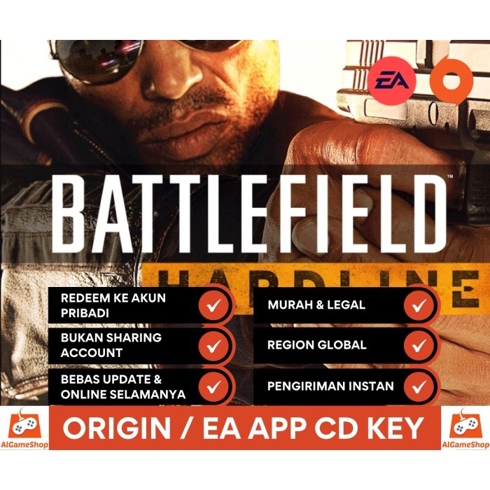 Battlefield: Hardline Original PC Games Origin / EA App