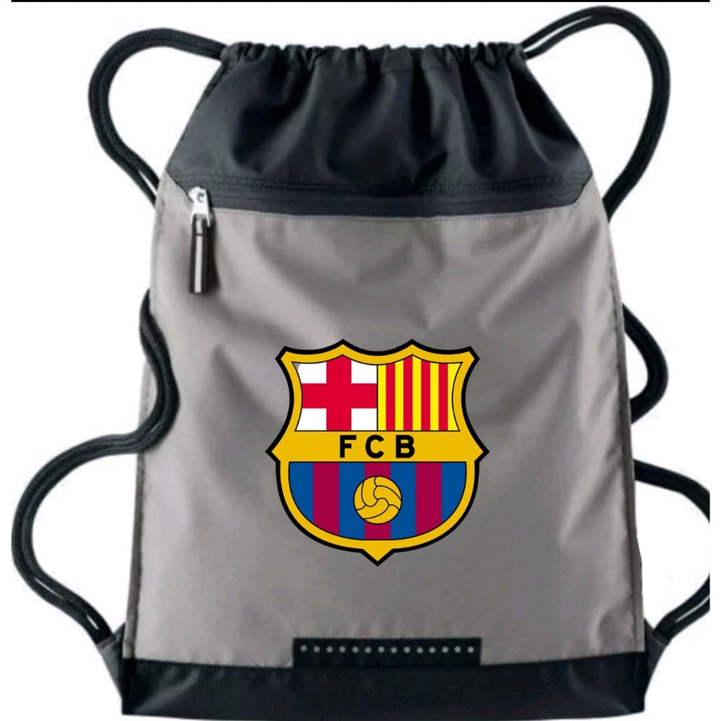 Tas Serut Gymsack Barcelona - Tas serut Waterproof Olahraga Vpd Sepak Bola - Tas serut Anti Air selempang