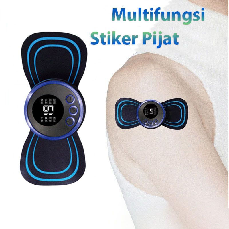 Elektrik Pemijat Leher Portabel charger usb/ Massage Stimulator Pemijat mengurangi Pegel Nyeri pada tubuh