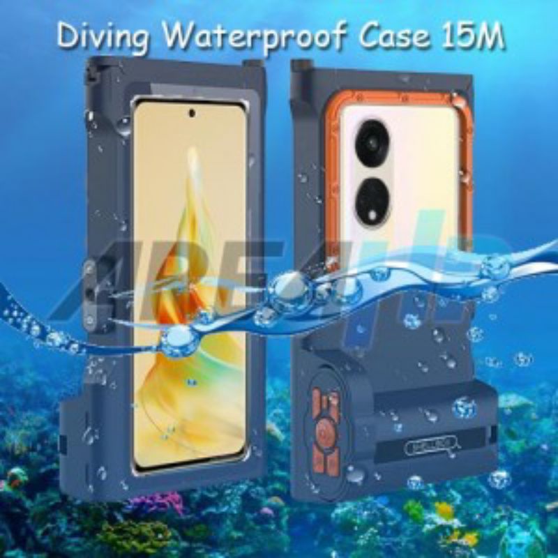 Shellbox Gen 3 Diving Waterproof Case Casing Cover 15M Oppo Reno8 T 4G,5G