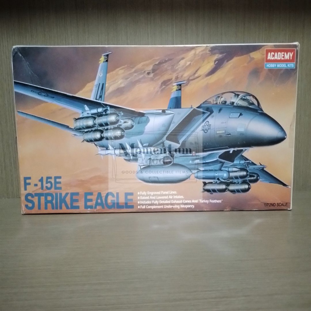 F15E Strike Eagle Academy Model Kit Aircraft Pesawat Tempur
