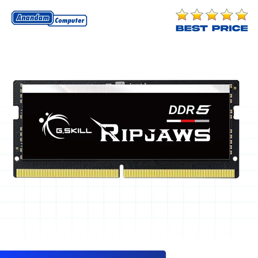 SoDimm Gskill Ripjaws DDR5 32GB Ram Laptop - F5-4800S3838A32GX1-RS