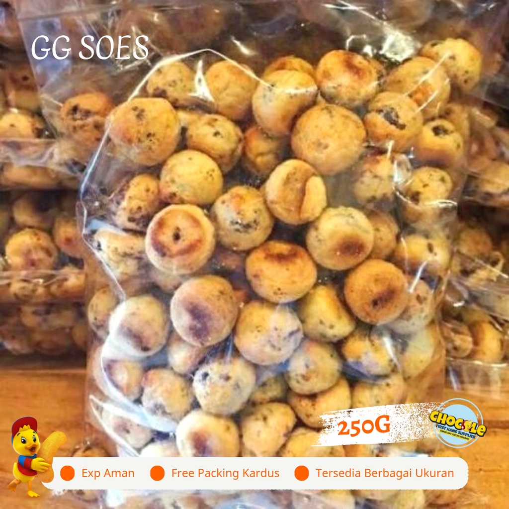 

PROMO 2.2 GG SOES 250G I PUSAT SNACK DAN COKLAT KILOAN ORIGINAL I CEMILAN INDOFOOD MURAH