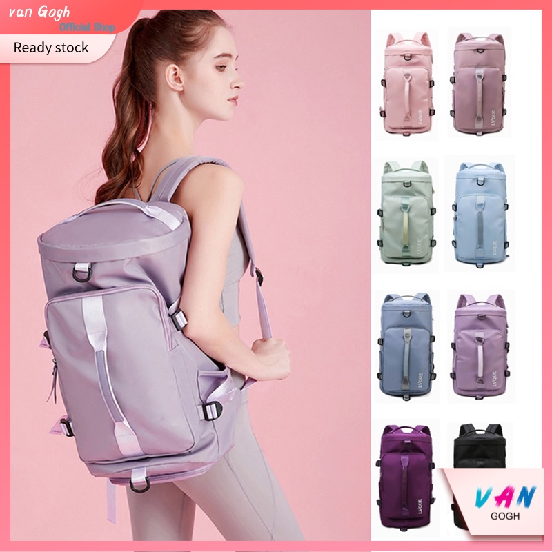 Korean 3 Ways Trending Bag / Tas Gym/ Tas Travel/ Backpack/ Tube Bag/ Tas Ransel