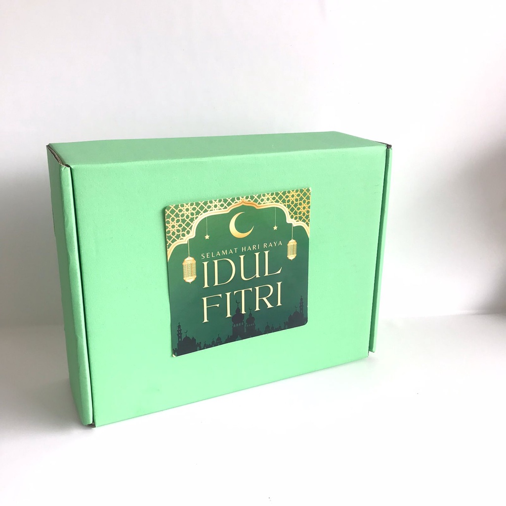 STICKER IDUL FITRI EID 2023 12 x 12 cm ecer satuan hampers