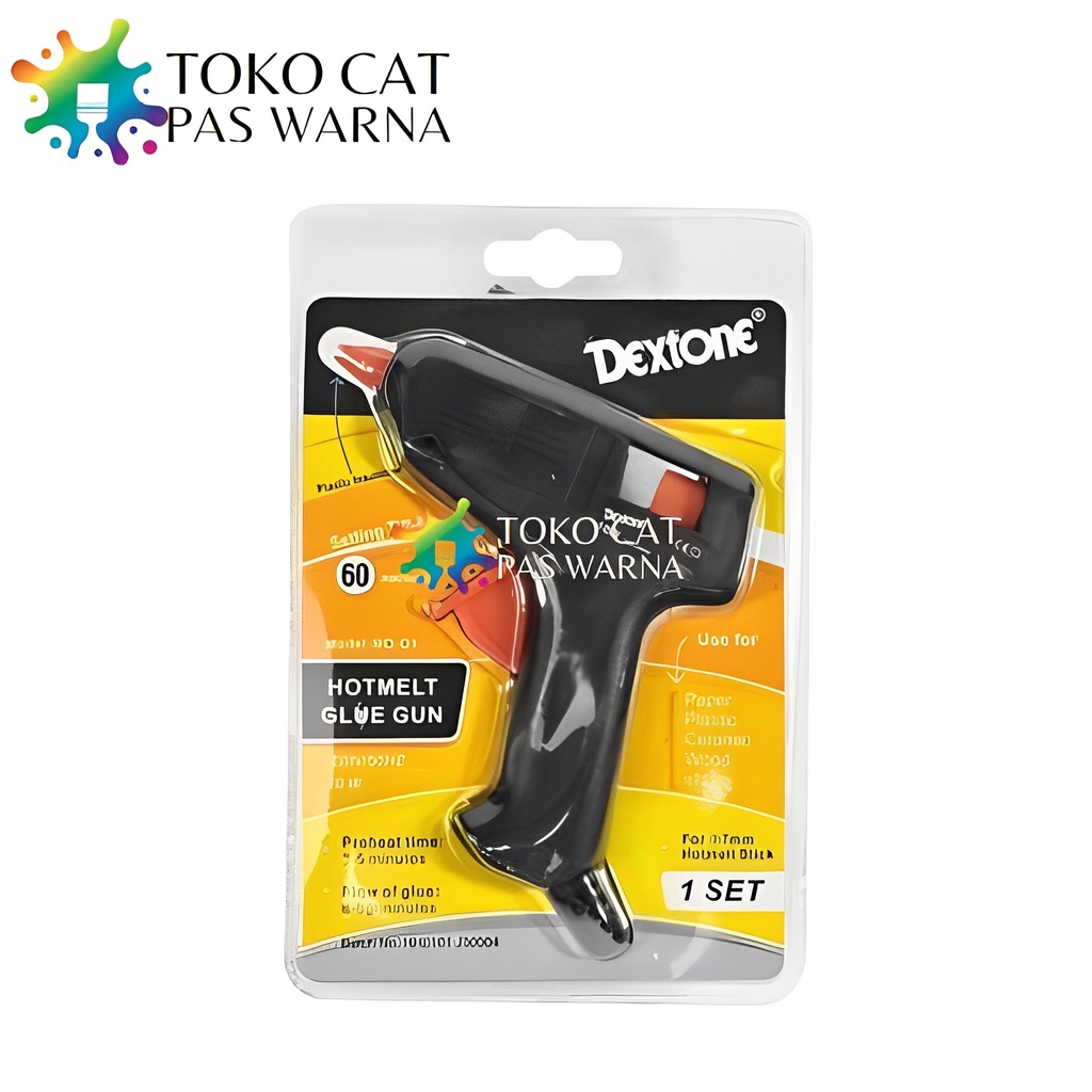 

Lem Tembak DEXTONE WD-G5 Hotmelt Glue Gun 10 Watt 100 Watt