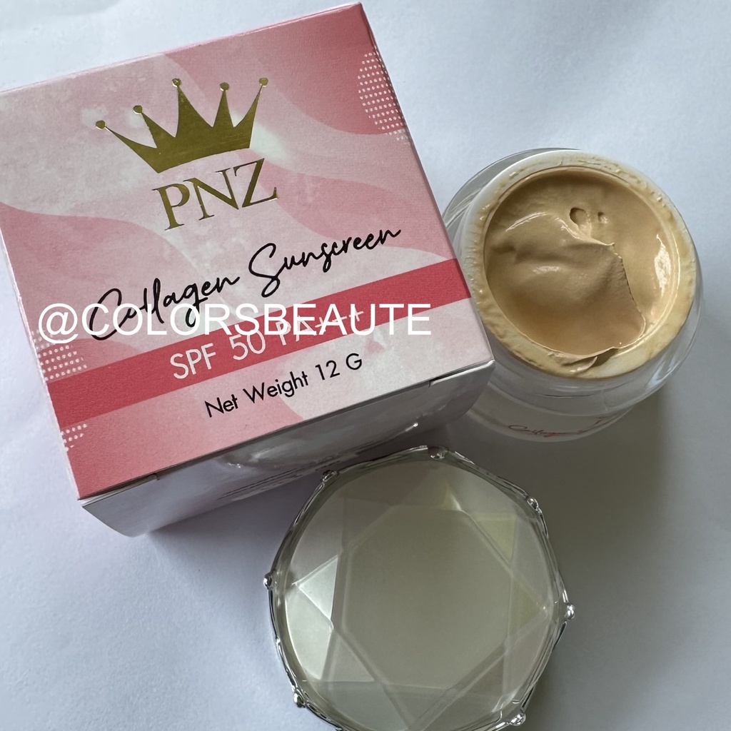 PNZ collagen sunscreen SPF 50 PA+++ / sunscreen wajah