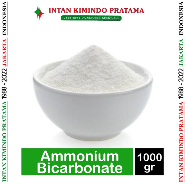 

Buruan beli] Amoniak Kue 1kg Penggaring Pengembang Ammonium Bicarbonate Food Grade