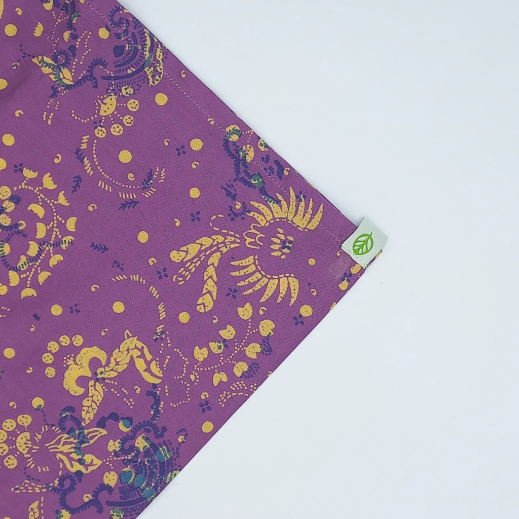 FOGLIA JARIK 3 METER SELENDANG 3 METER GENDONGAN BAYI 3 METER UNGU BUNGA