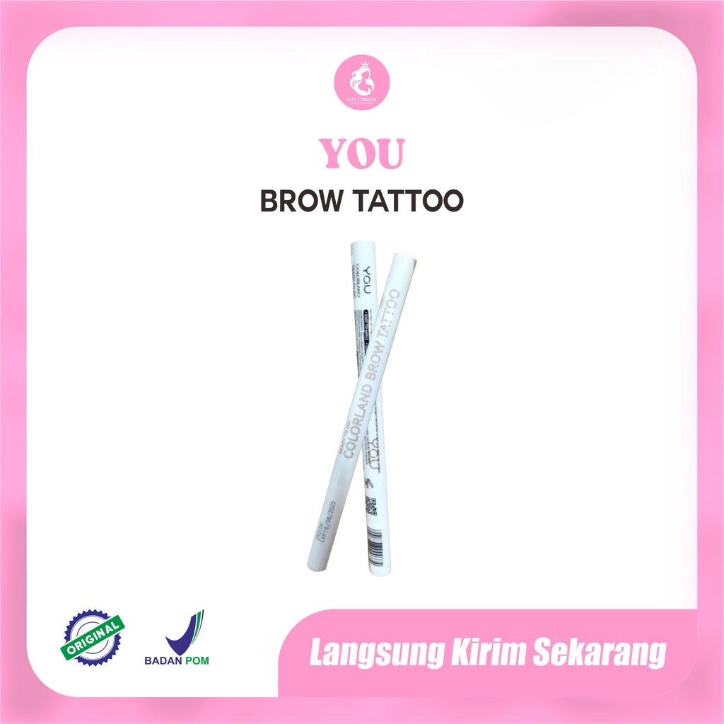 YOU READY TO GON COLORLAND BROW TATTO 0.6ML