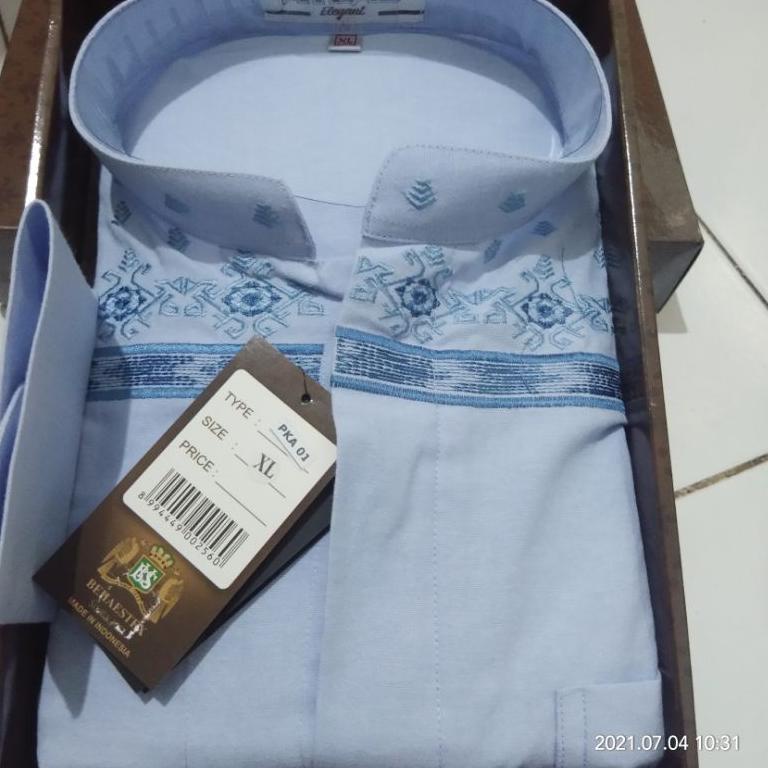 TERPERCAYA Baju koko atlas elegant dan universal