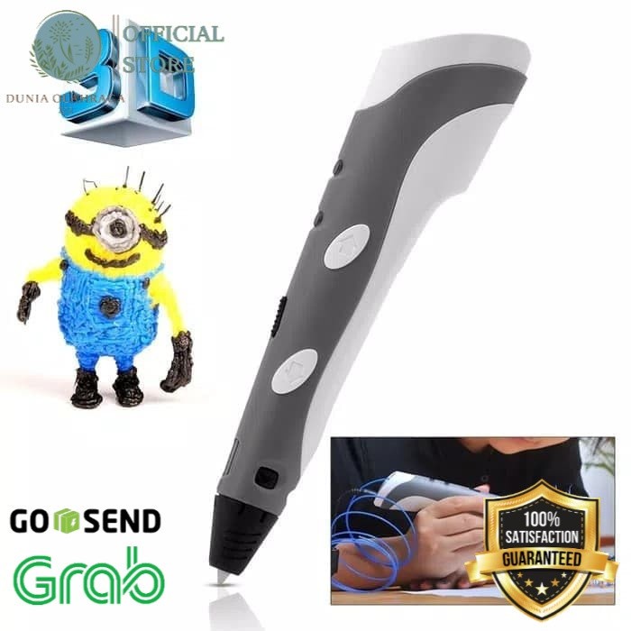 

Dpen Ready Stock 3D Printing Pen Stereoscopic Printing Pen For 3D Drawing