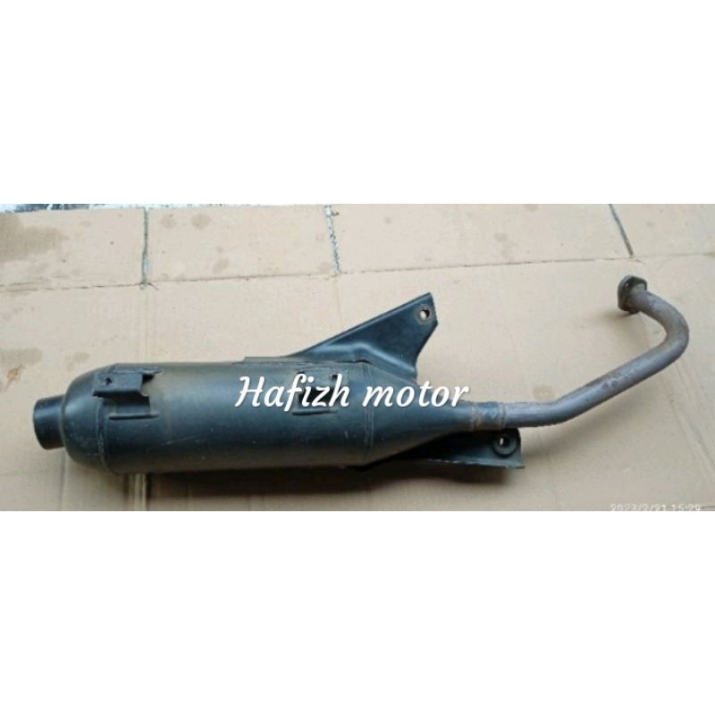 Knalpot standar second copotan original Yamaha Mio m3