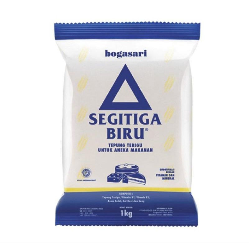 

TEPUNG TERIGU SEGITIGA BIRU 1 KG