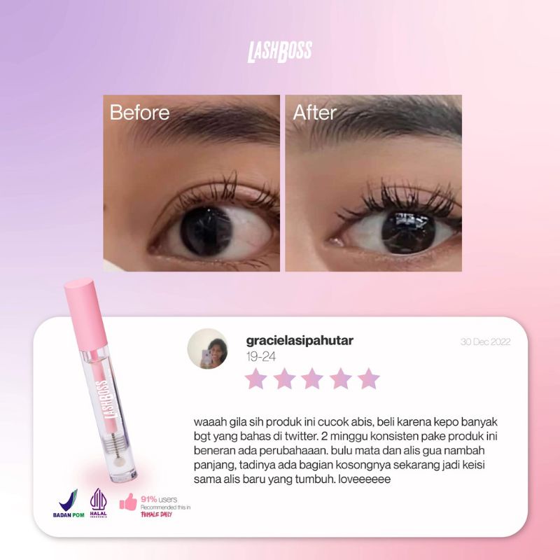 Lash Boss Rapunzel Serum For Lash And Brow