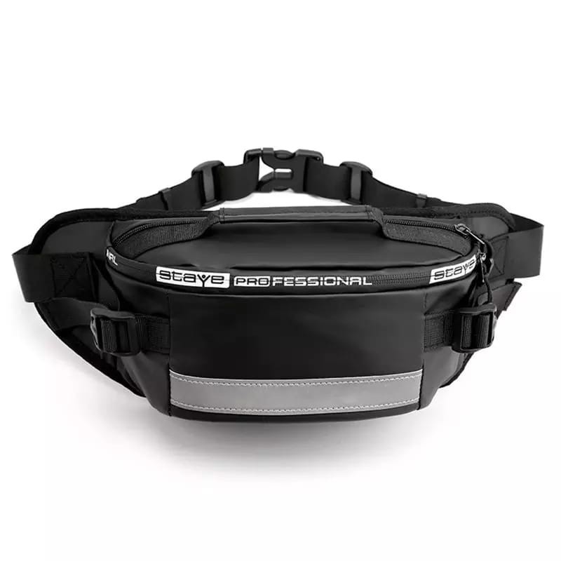 MORMON WAISTBAG AS - Tas Selempang Pria Wanita MORYMONY-AS HITAM