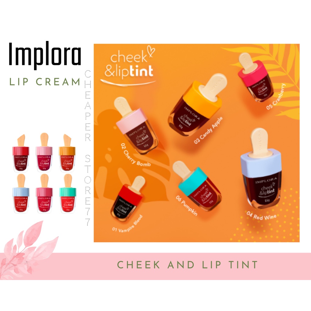 IMPLORA - CHEEK &amp; LIPTINT 5.5 GR