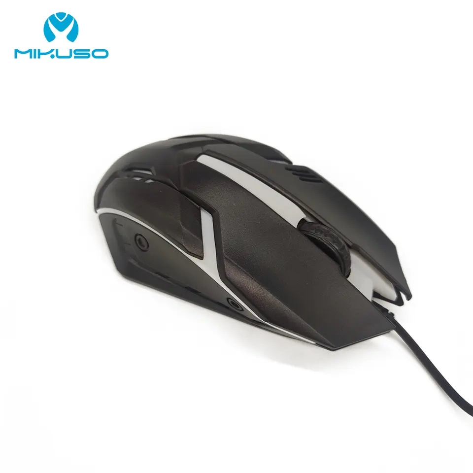 Mouse Mikuso MOS-379U - USB Optical Mouse With 7 Color Breathing Light