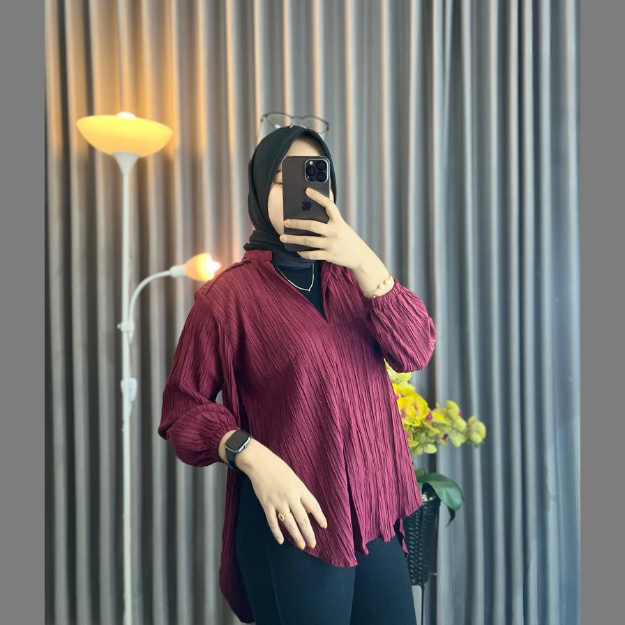 KEMEJA LADY CRUSH / BLOUSE LADDY CRUSH / OUTER KOREAN KEKINIAN