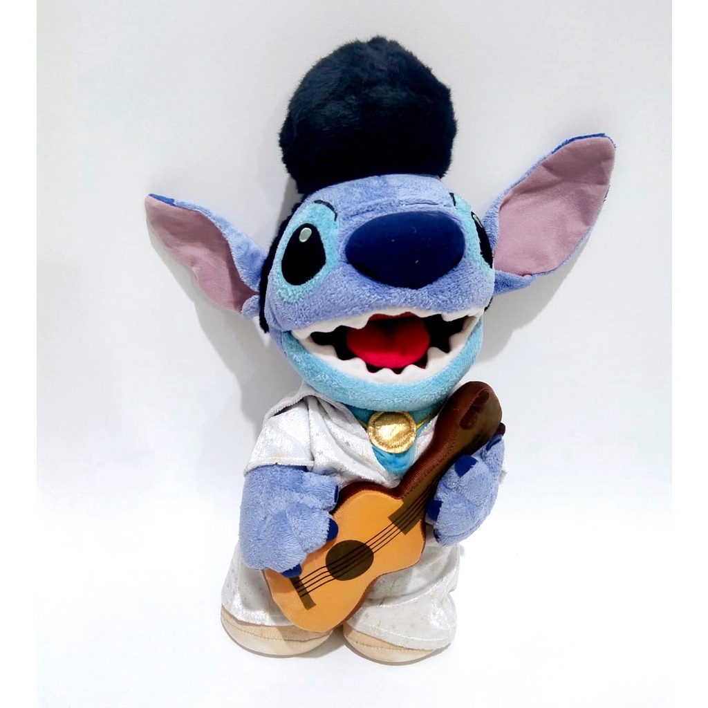 Boneka Stitch Elvis Original Disney Lilo & Stitch Rare Doll