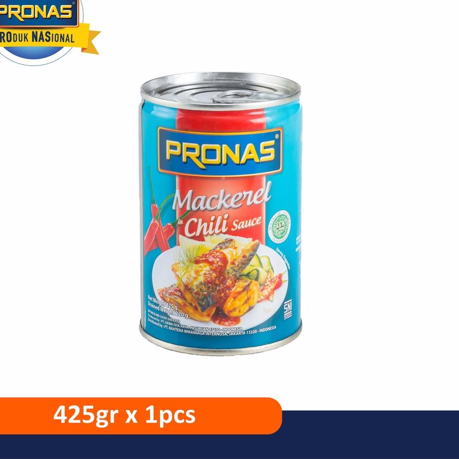 

Extra promo0w0Vk Pronas Mackerel dalam Saus Pedas 425 g dalam kemasan EOE (Easy Open End)