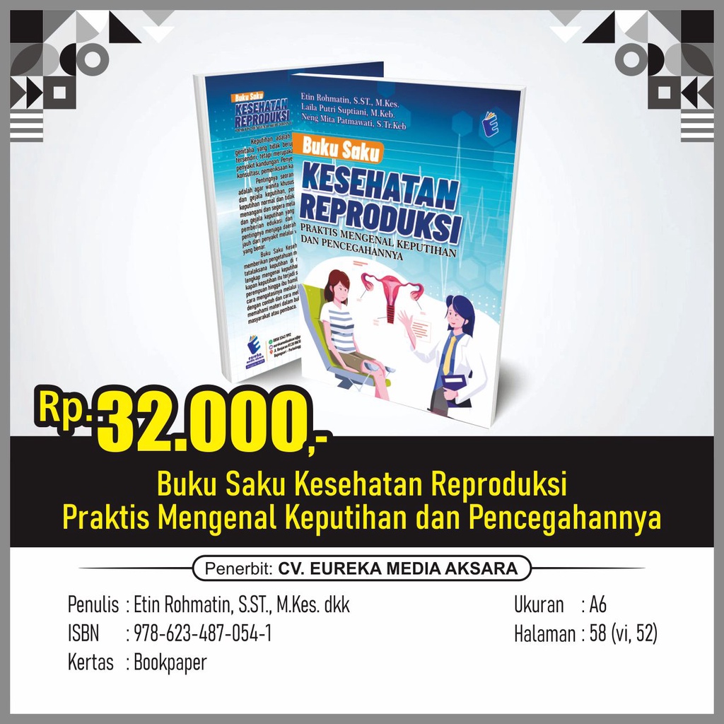 Jual Buku Saku Kesehatan Reproduksi Praktis Mengenal Keputihan Dan ...