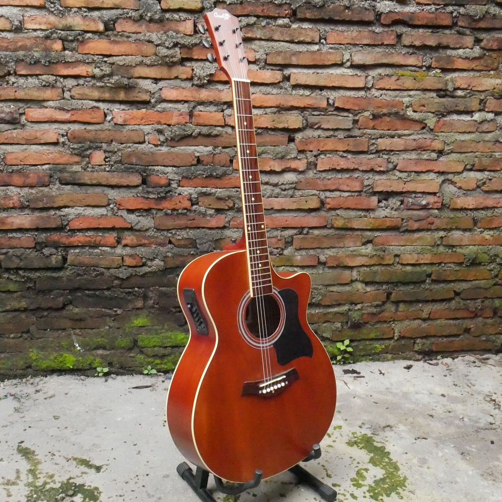 Gitar Akustik COWBOY Custom GRATIS PACKING KAYU