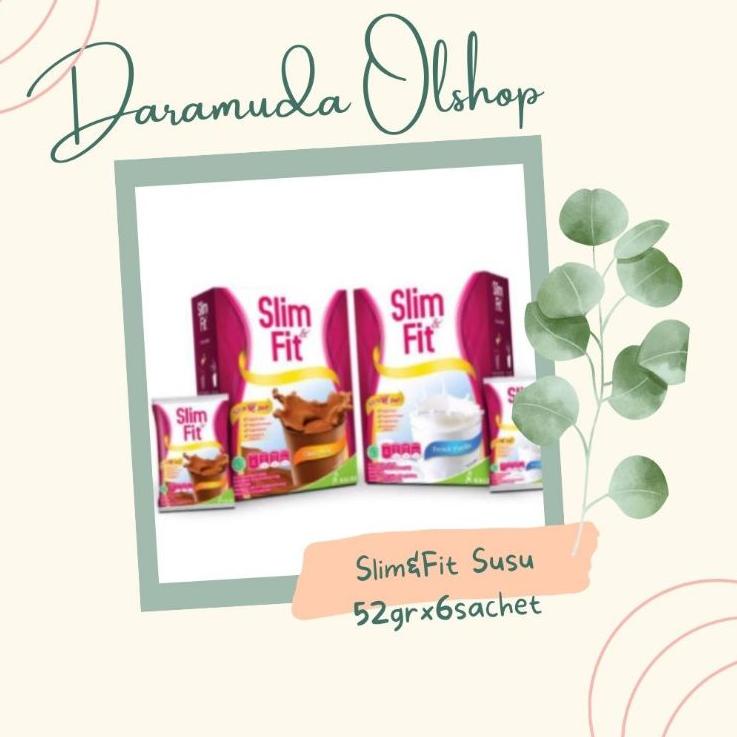 

✧ Susu slim fit diet termurah 6 sachet 1 box slimfit pengganti makan penurun berat badan ampuh dan cepat ➭