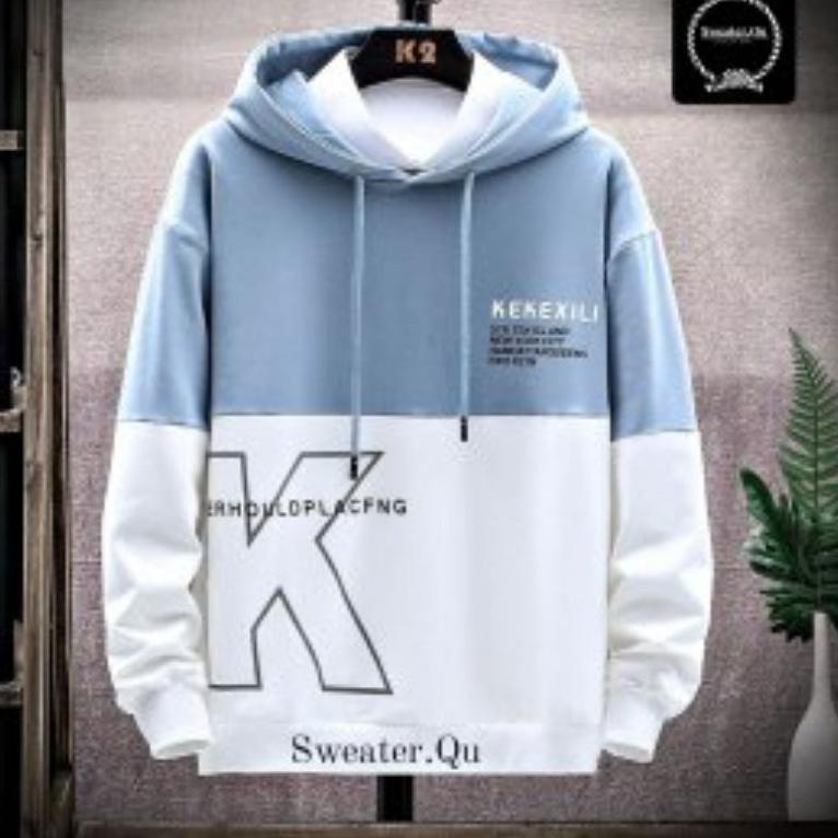 COMBY KEKEXILI - Suiter Hudi Jemper Pria | Hody Jamper Wanita Dewasa Bahan Katun Flecee Size Fit L S